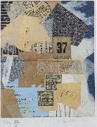 Kurt Schwitters Merz 19 oil